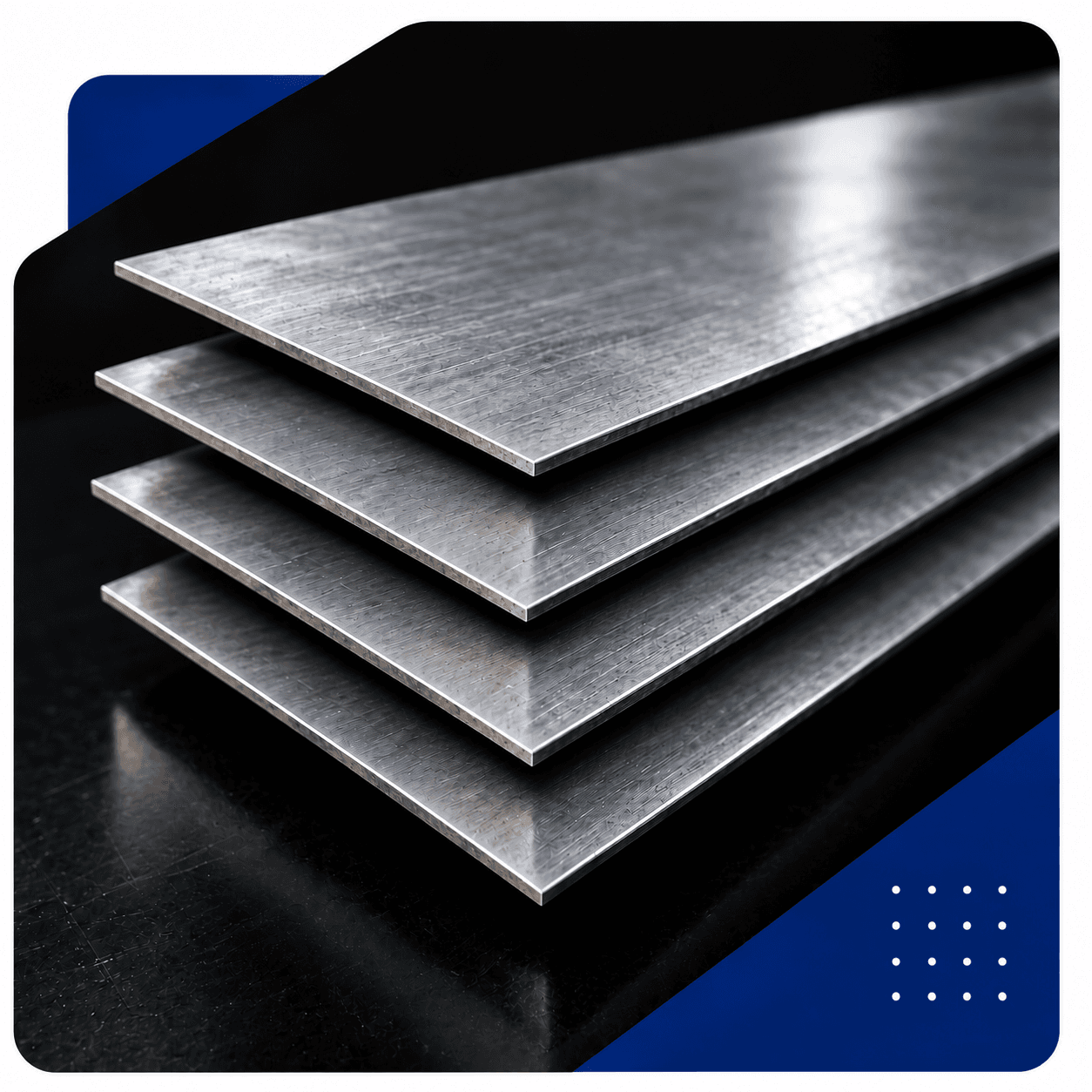 Mild steel plates